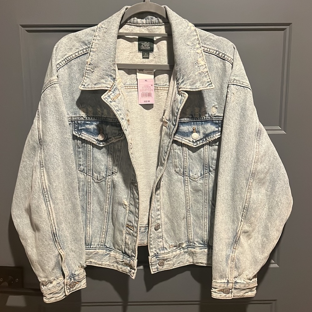 NWT Wild Fable Jean Jacket Size XL